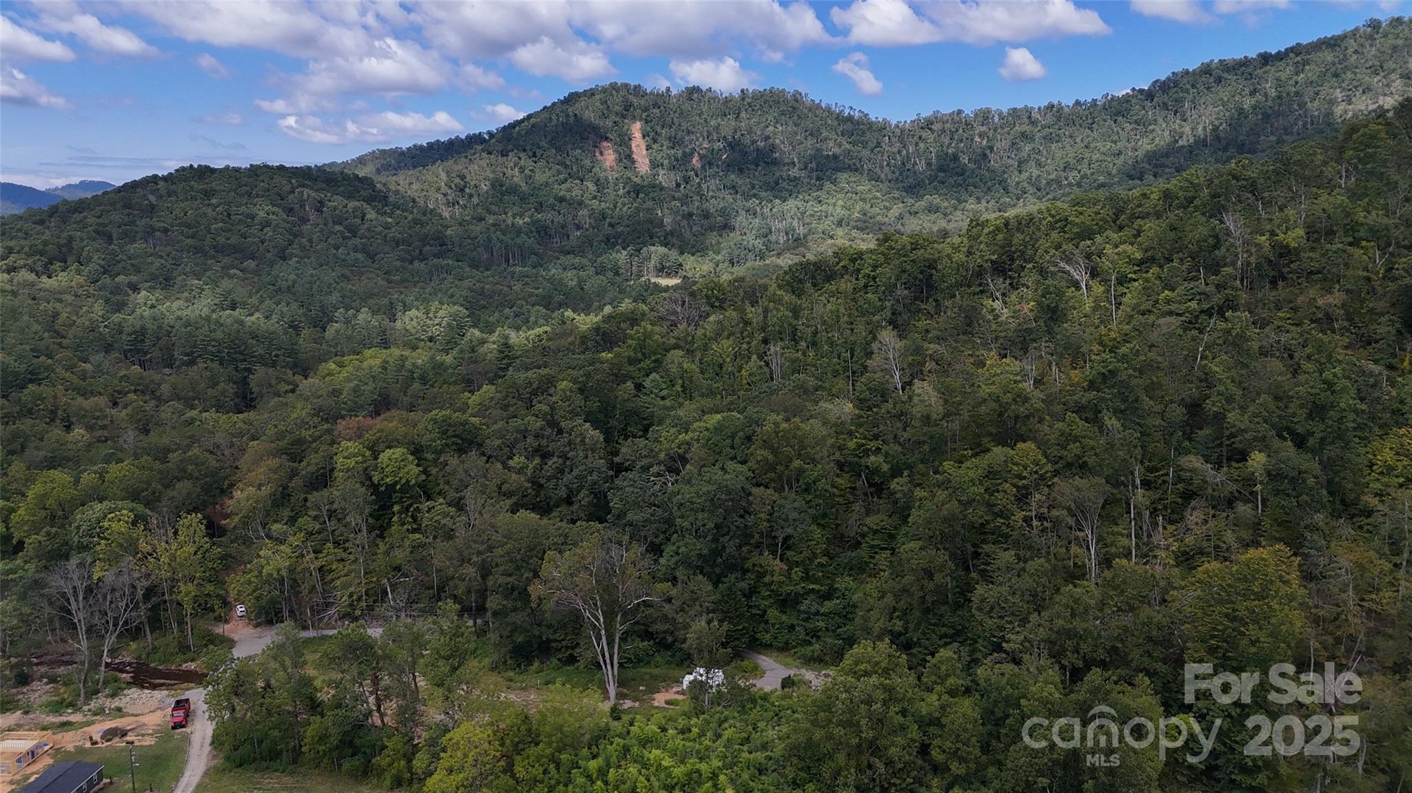 508 Old Bee Tree Road Swannanoa, NC 28778 - Photo 18 of 37 a view of a city with lush green forest