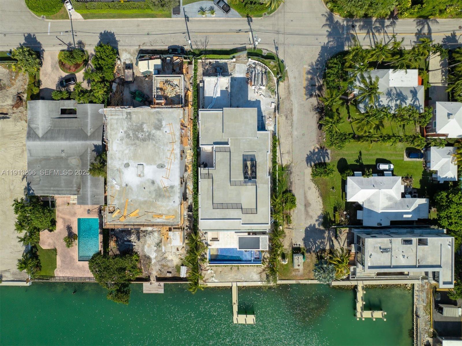 600 88th Street Surfside, FL 33154 - Photo 27 of 27 an aerial view of multiple house