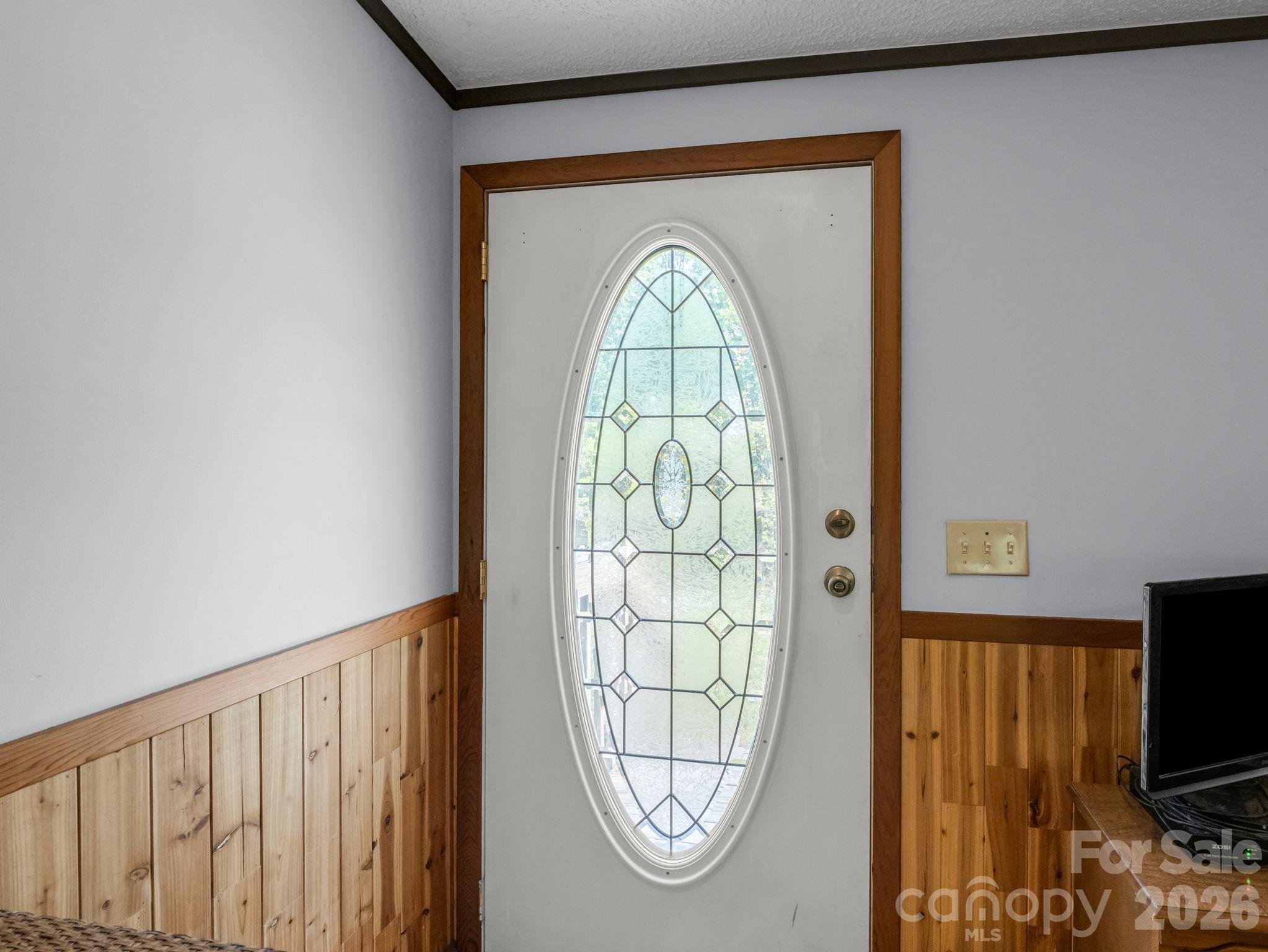 2053 Nancy Mountain Road Rosman, NC 28772 - Photo 11 of 47 a view of front door with wooden floor