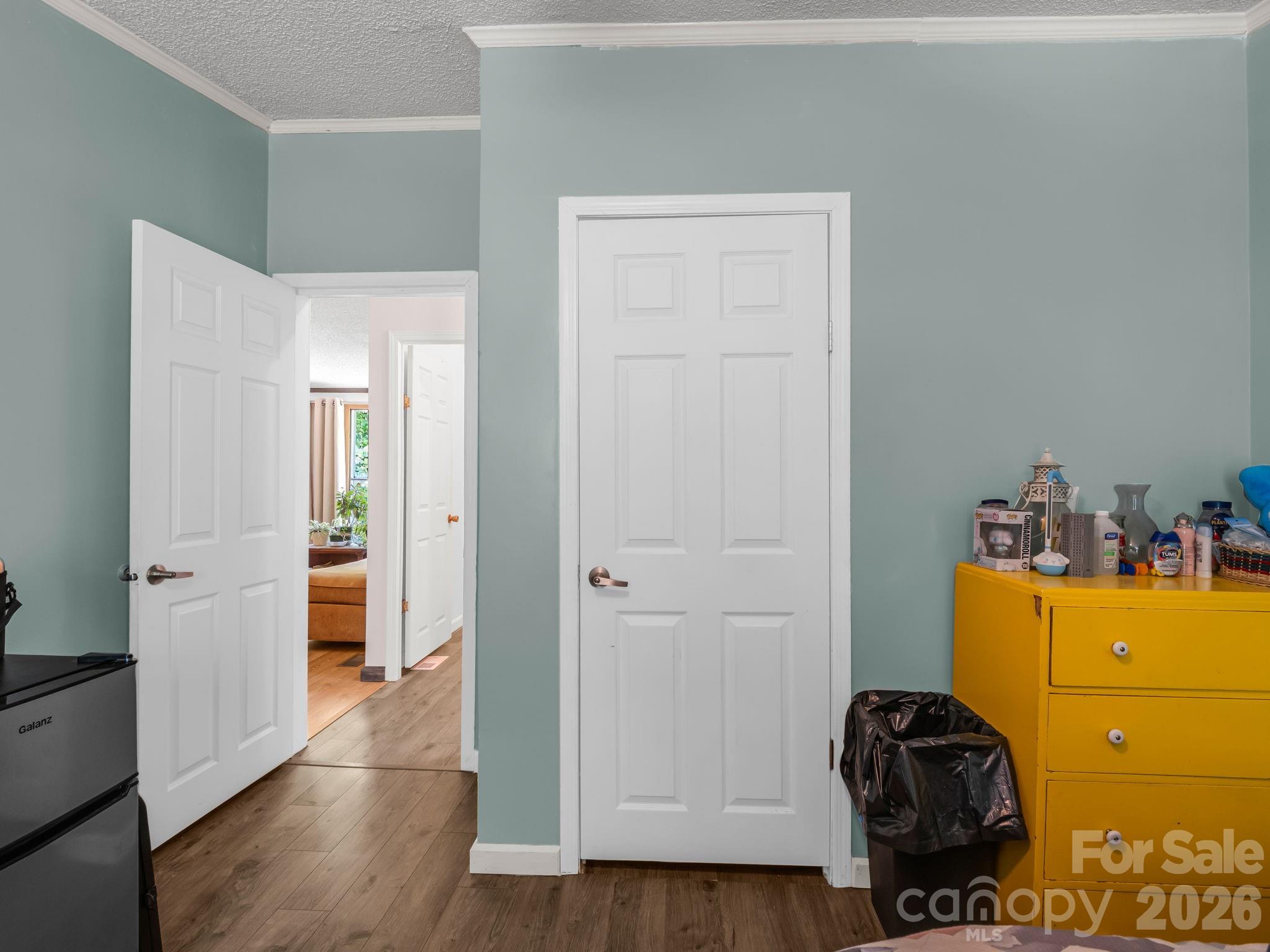 2053 Nancy Mountain Road Rosman, NC 28772 - Photo 32 of 47 a view of a storage & utility room with closet wooden floor