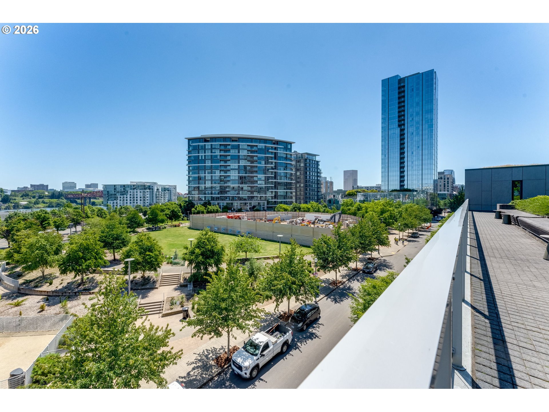 1150 Northwest Quimby Street, Unit 406 Portland, OR 97209 - Photo 40 of 48 a view of a city with tall buildings