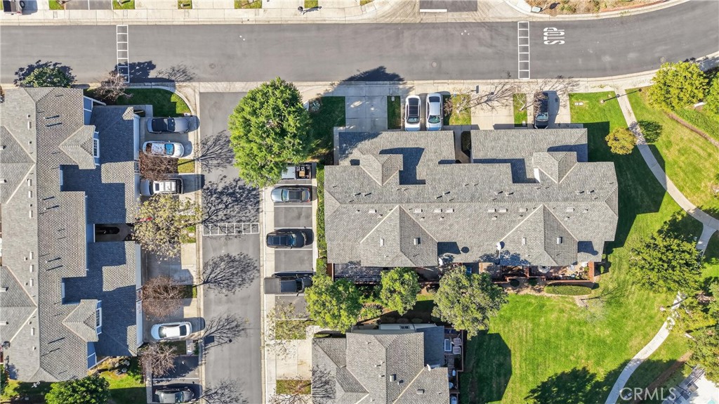 1761 Forum Way, Unit D Corona, CA 92881 - Photo 25 of 39 an aerial view of multiple house with outdoor space
