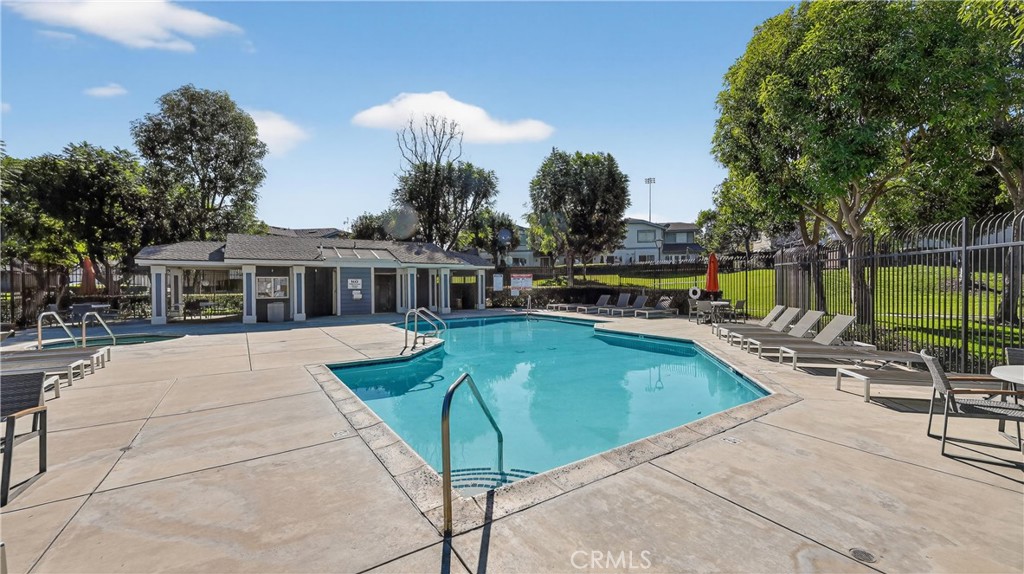 1761 Forum Way, Unit D Corona, CA 92881 - Photo 29 of 39 a view of a house with swimming pool and sitting area
