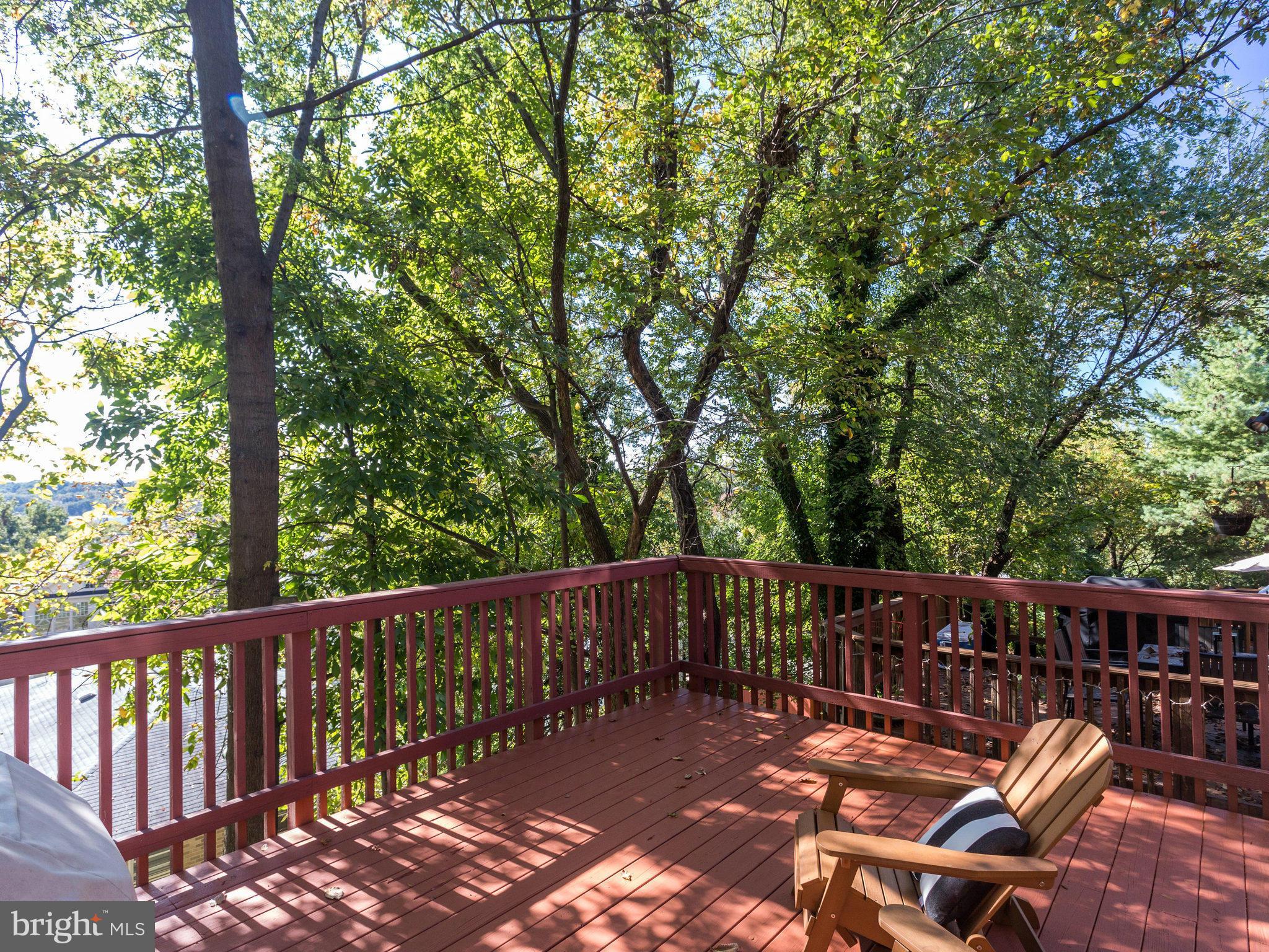 2071 South Glebe Road Arlington, VA 22206 - Photo 18 of 19 a view of a wooden chairs on the deck
