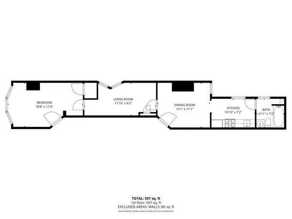 $1,800 | 2275 John F. Kennedy Boulevard, Unit 2, Jersey City, NJ 07304