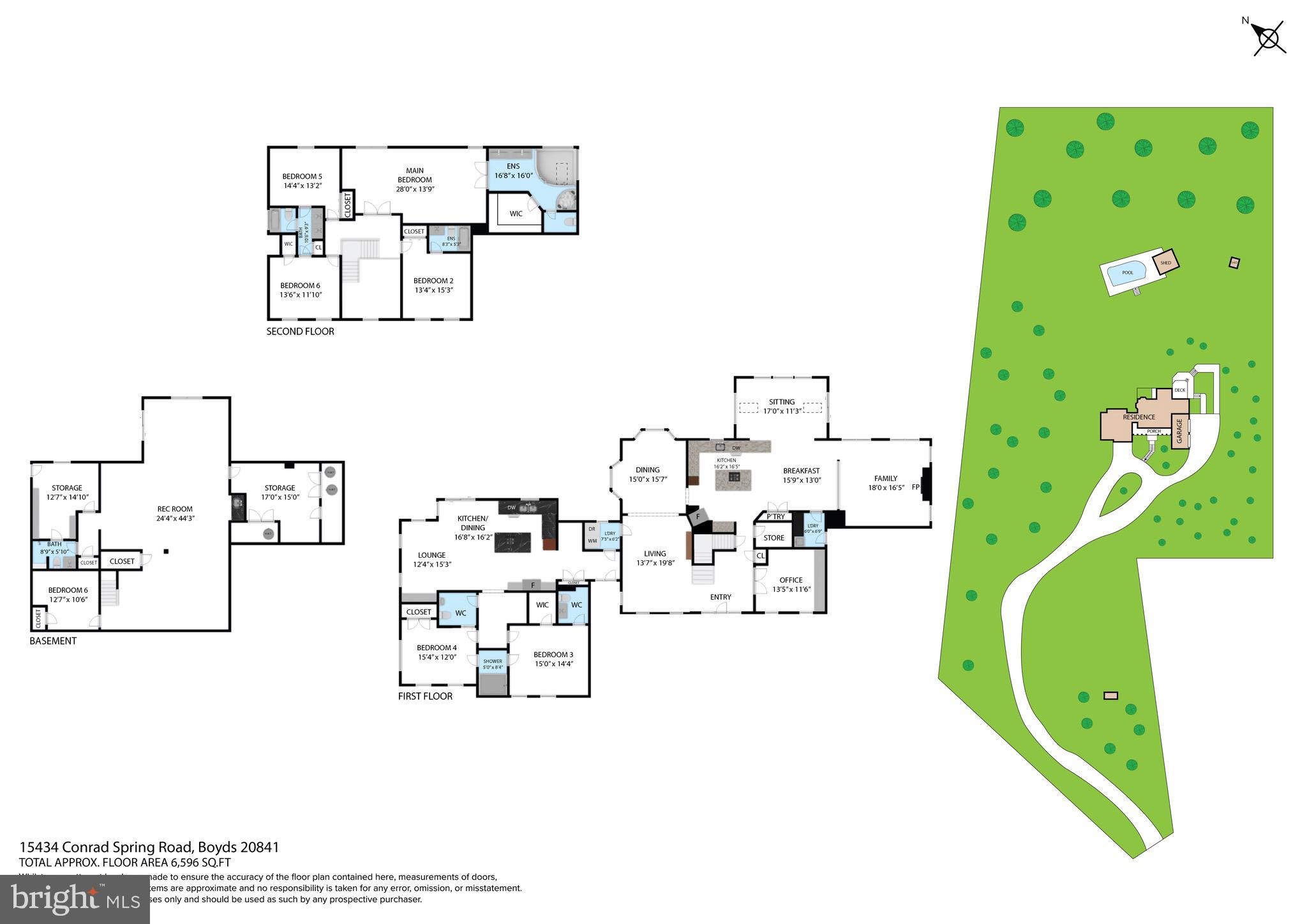 15434 Conrad Spring Road Boyds, MD 20841 - Photo 149 of 150 Floor plan including separate Apt.