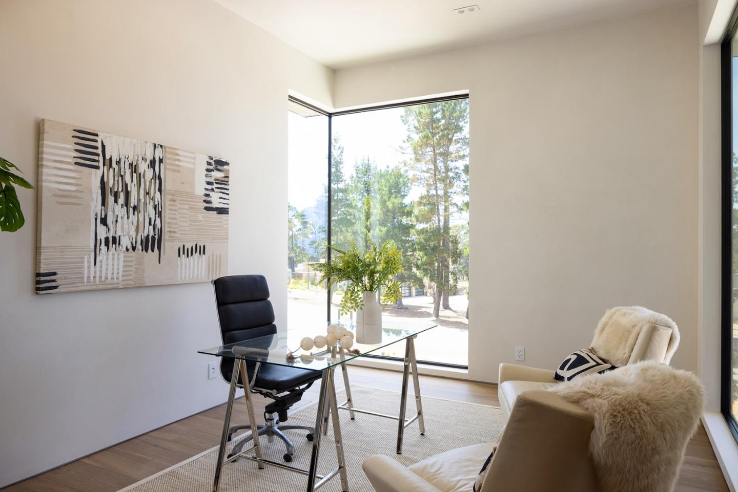 31 Poppy Lane Pebble Beach, CA 93953 - Photo 17 of 45 a workspace with furniture and a window