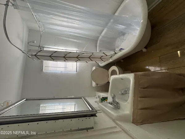 a room with storage and utility