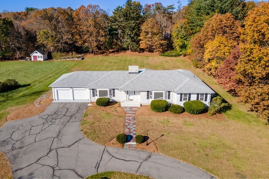 263 Lincoln Road Lincoln, MA 01773 - Photo 33 of 37 front view of a house with a yard