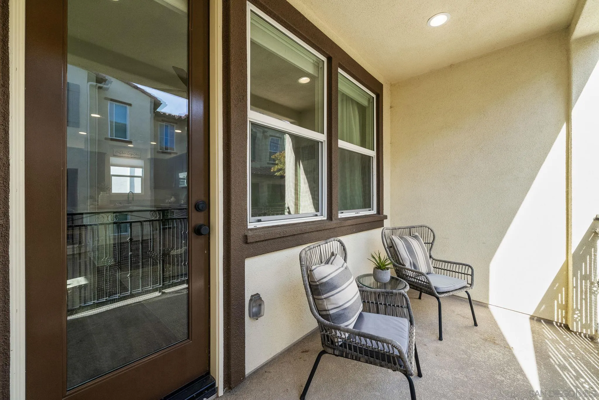 4229 Mission Ranch Way Oceanside, CA 92057 - Photo 21 of 26 a view of a balcony with chairs