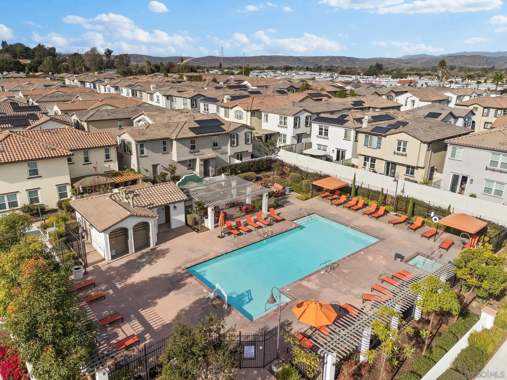 4229 Mission Ranch Way Oceanside, CA 92057 - Photo 25 of 26 an aerial view of a city with lots of residential buildings