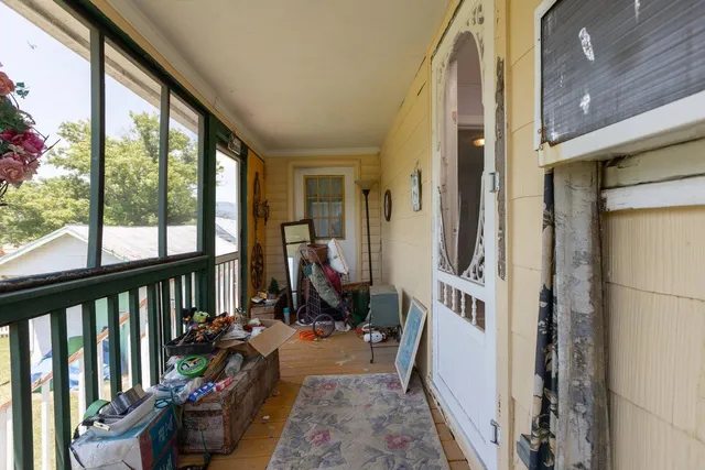 a room with storage and utility