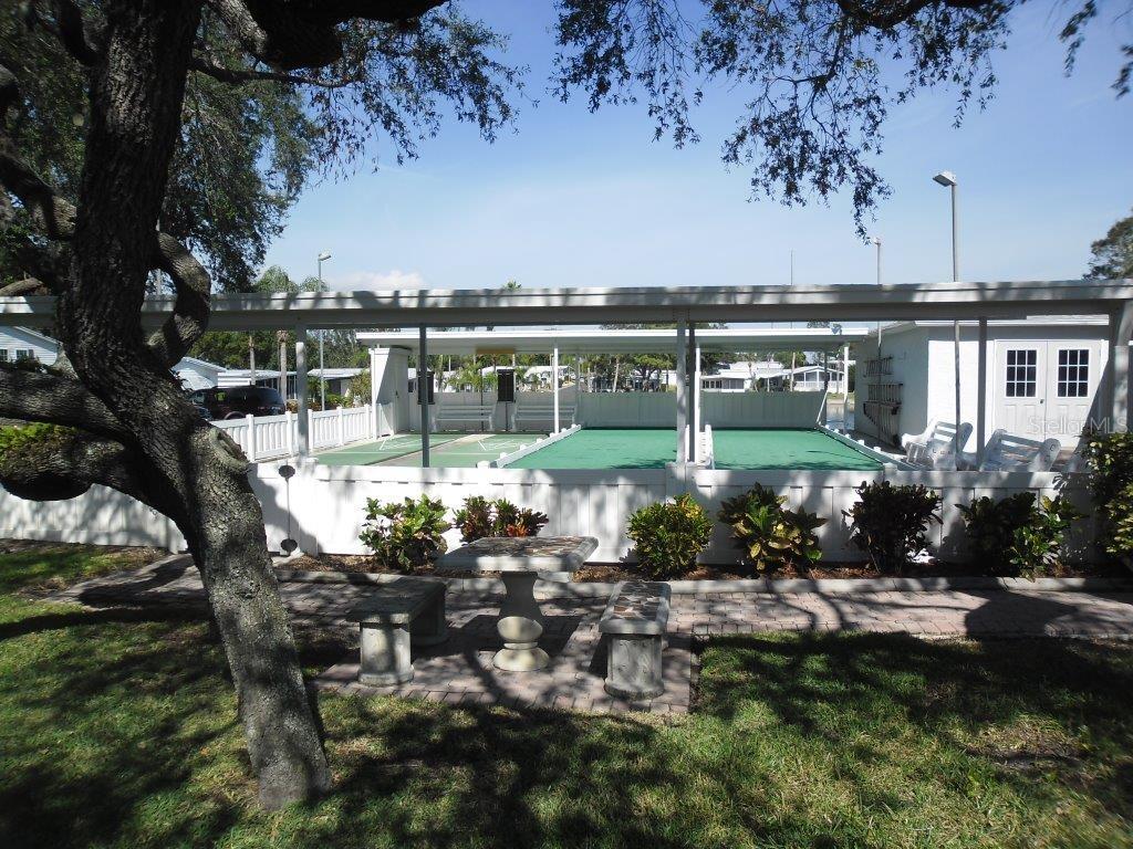 116 Maple Leaf Drive Palm Harbor, FL 34684 - Photo 35 of 38 a view of a swimming pool with a patio