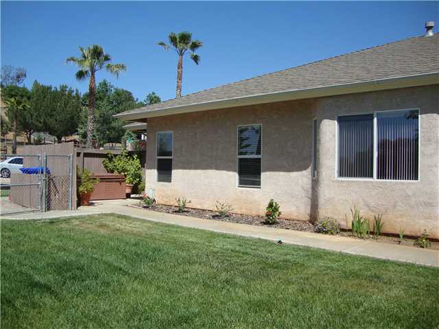 1315 Wilson Road Ramona, CA 92065 - Photo 20 of 25 Looking from lawn to private patio off of master bedroom