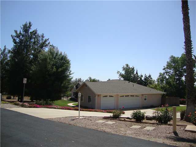 1315 Wilson Road Ramona, CA 92065 - Photo 23 of 25 House view from street. Circular driveway