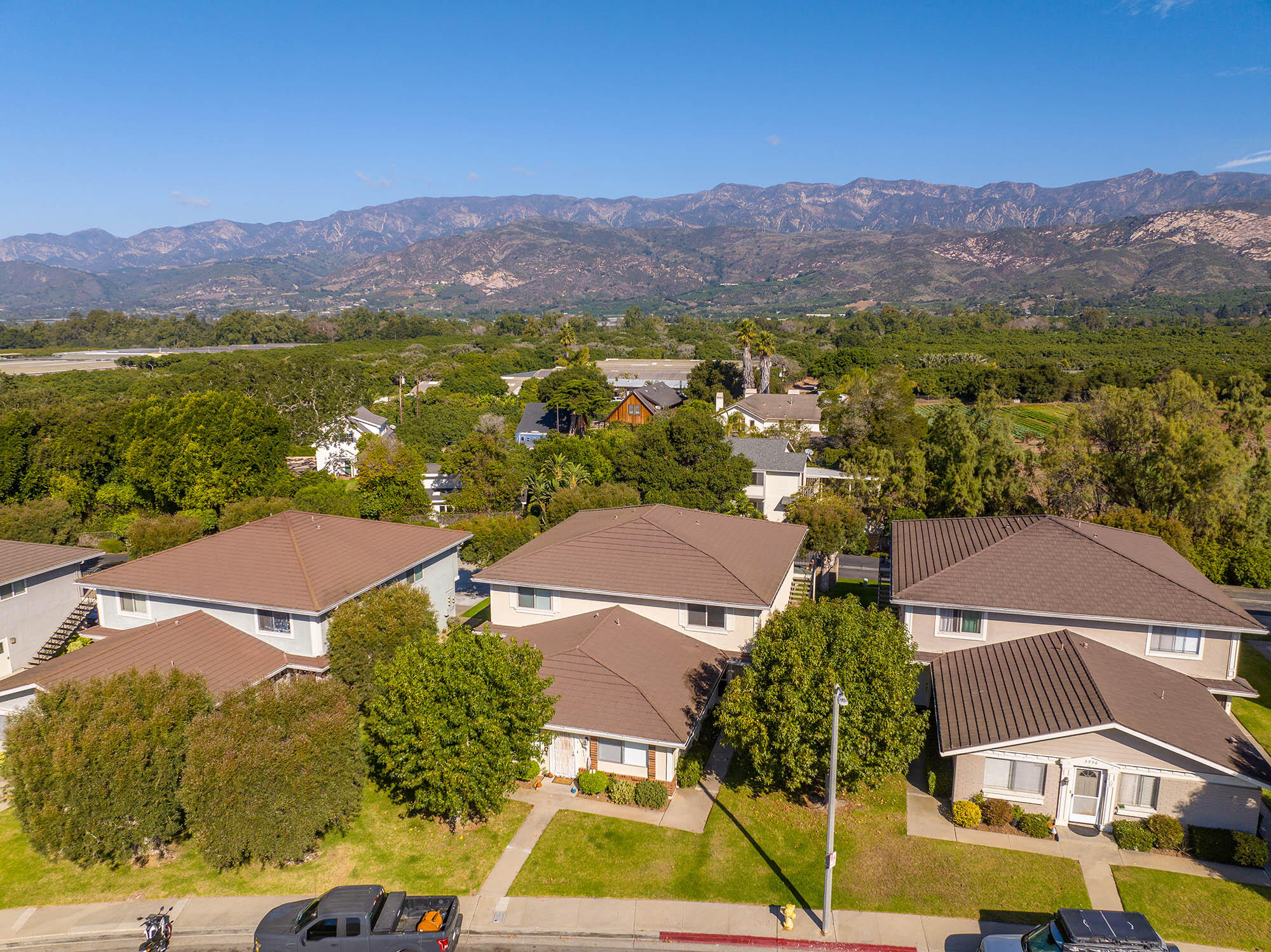 5950 Birch Street, Unit 2 Carpinteria, CA 93013 - Photo 2 of 33 Aerial north - 5950 Birch Street 2 93013