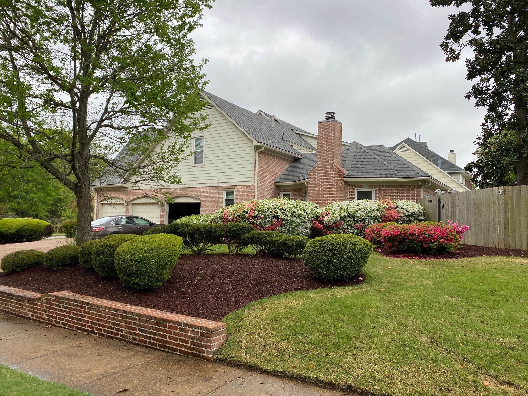 619 Roxburgh Drive Collierville, TN 38017 - Photo 30 of 30 The home is very well landscaped, and has a lawn sprinkler system. There is a three car garage as well.