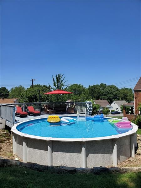 1237 Eckert Road Monaca, PA 15061 - Photo 18 of 19 Pool/Deck