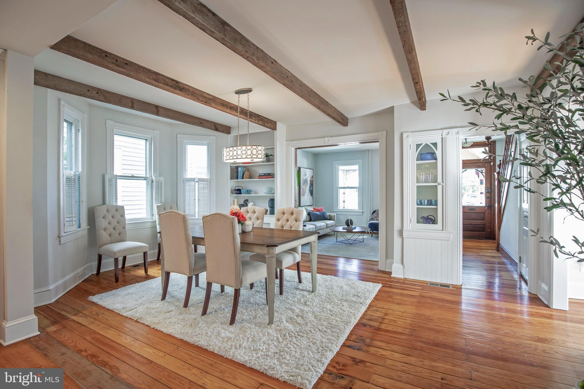 193 Decatur Street Doylestown, PA 18901 - Photo 13 of 60 a view of a dining room with furniture window and wooden floor
