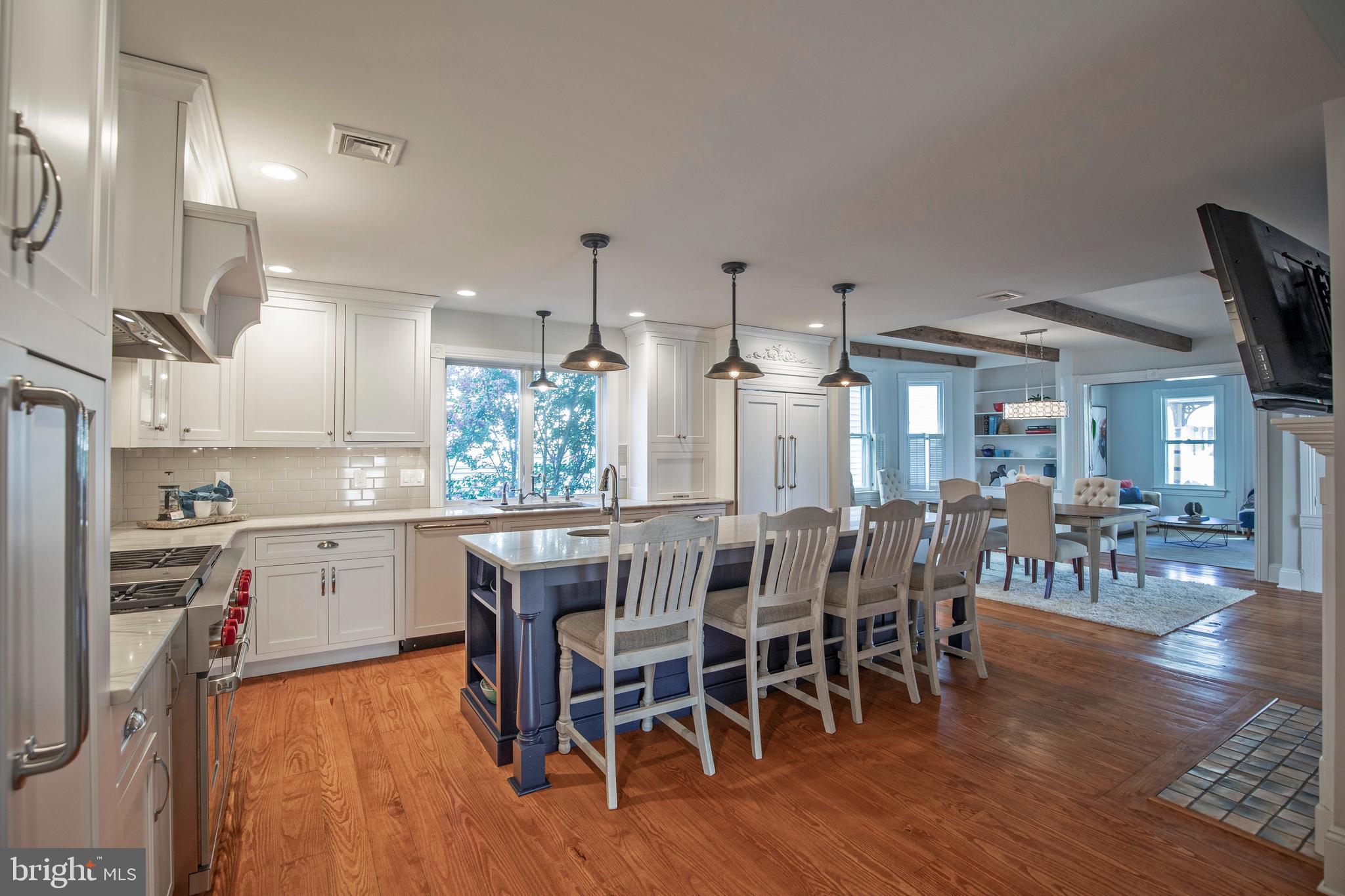 193 Decatur Street Doylestown, PA 18901 - Photo 18 of 60 a view of a dining room with furniture kitchen and chandelier