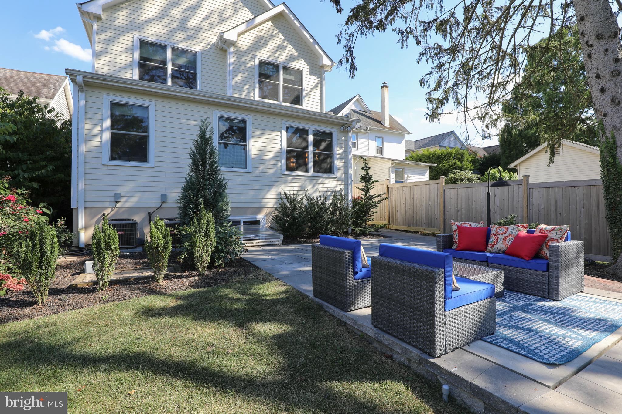 193 Decatur Street Doylestown, PA 18901 - Photo 9 of 60 a view of a backyard with sitting area and furniture