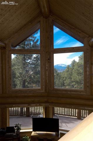 10615 Milam Road Colorado Springs, CO 80908 - Photo 10 of 25 Pikes peak view from upstairs