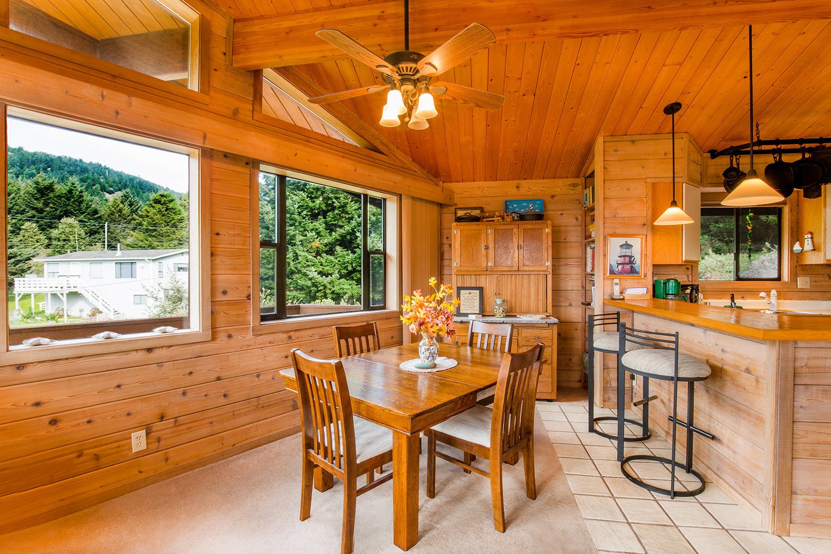 160 Madrone Road Shelter Cove, CA 95589 - Photo 11 of 23 Dinning Area & Kitchen