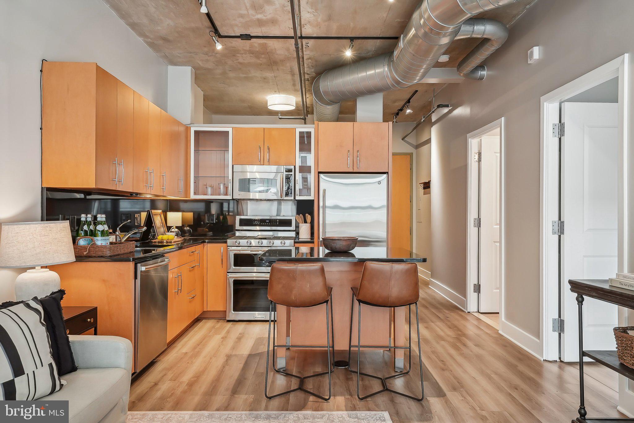 1444 Church Street Northwest, Unit 103 Washington, DC 20005 - Photo 12 of 26 Eat-in kitchen island