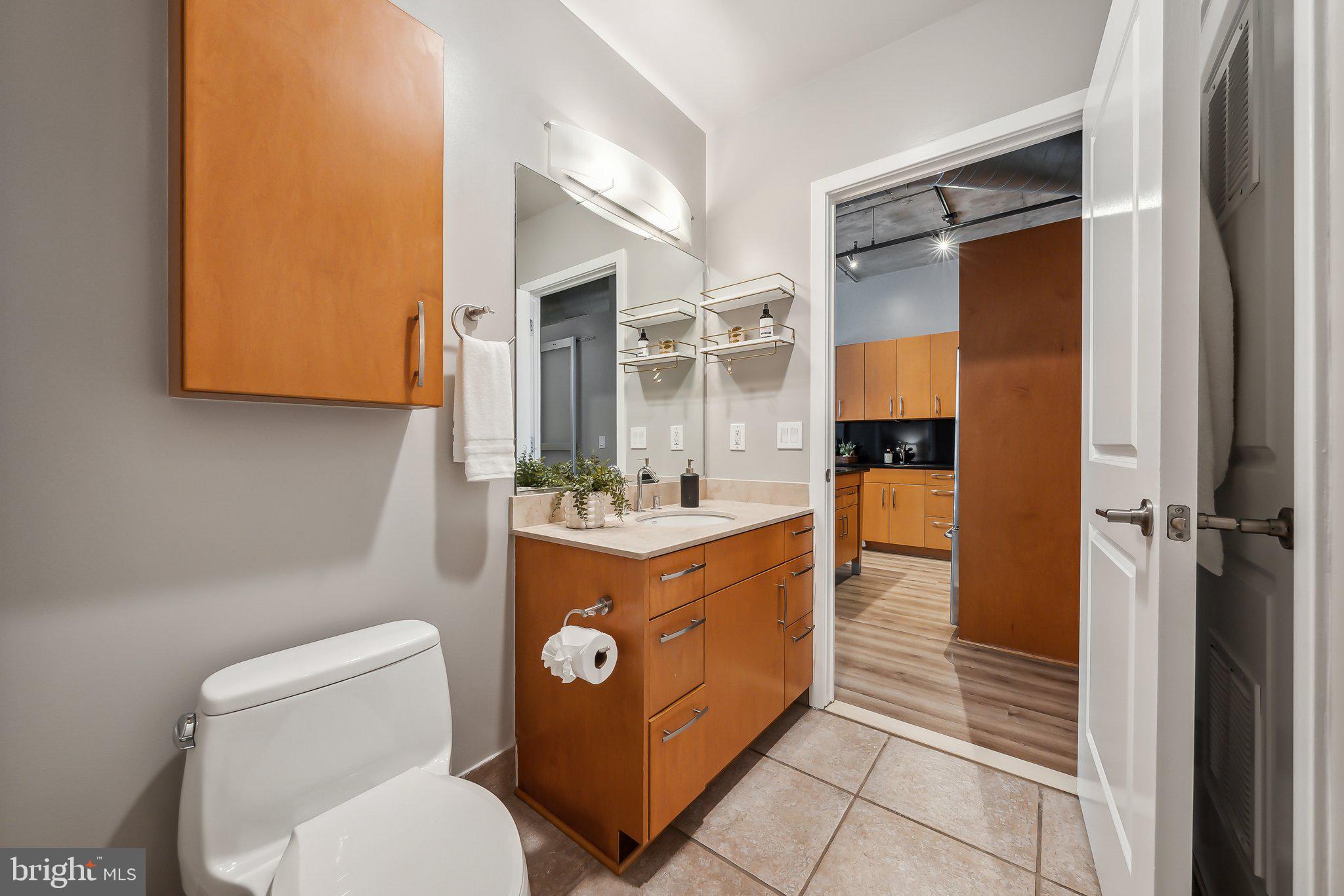 1444 Church Street Northwest, Unit 103 Washington, DC 20005 - Photo 24 of 26 Primary bathroom with double entry