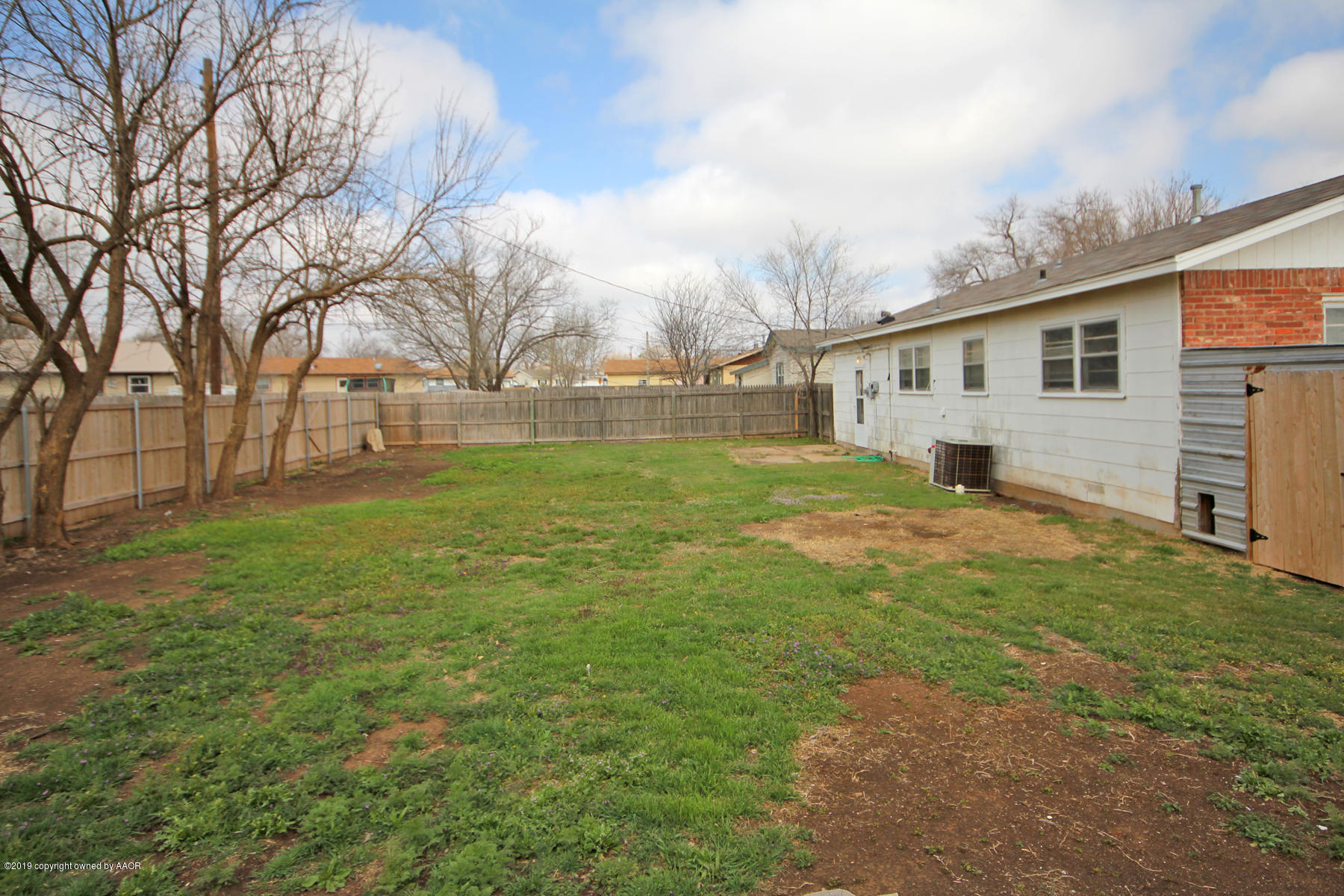5108 Parker Street Amarillo, TX 79110 - Photo 19 of 19 Backyard