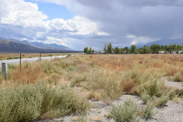 a view of lake with outdoor space