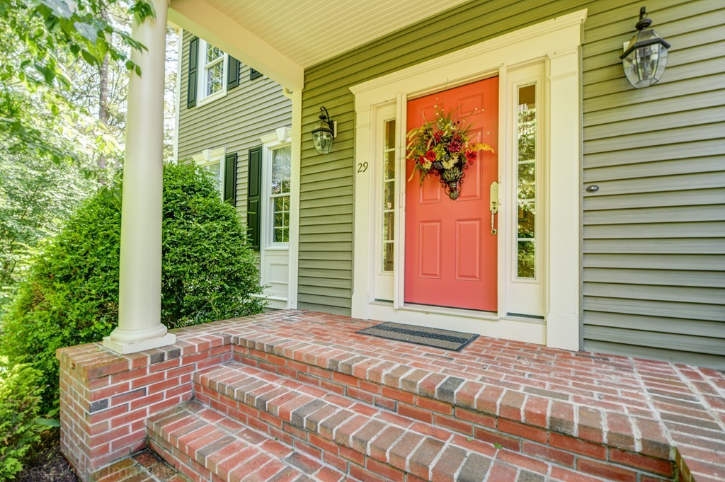 29 Prospect Street Upton, MA 01568 - Photo 3 of 30 a front view of a house with a porch