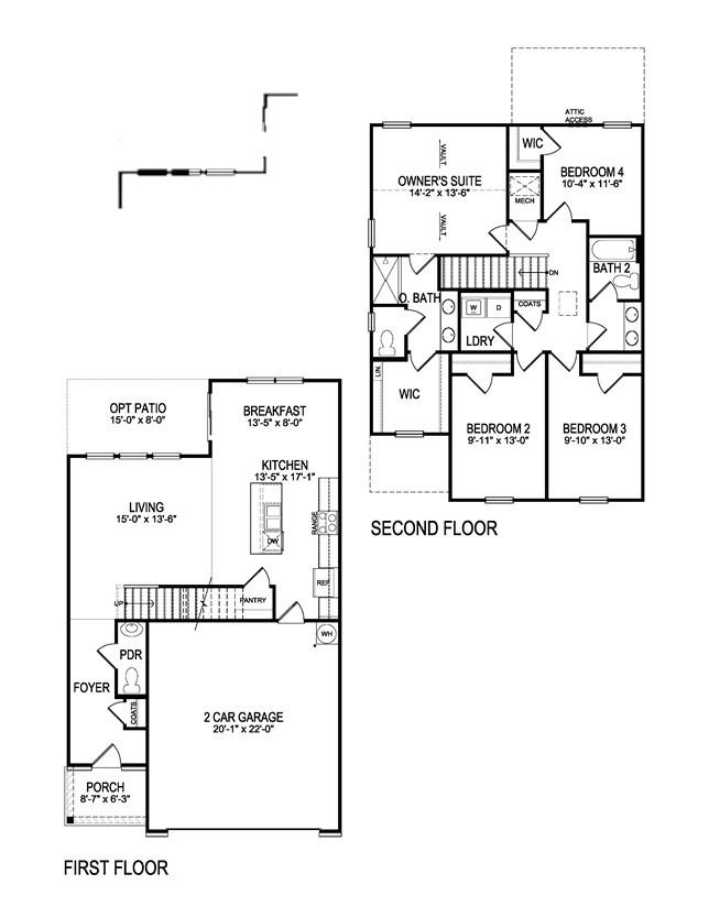 9014 Fenton Road Lebanon, TN 37087 - Photo 10 of 11 Floor plan may be slightly different because of elevation. Please come by the office.