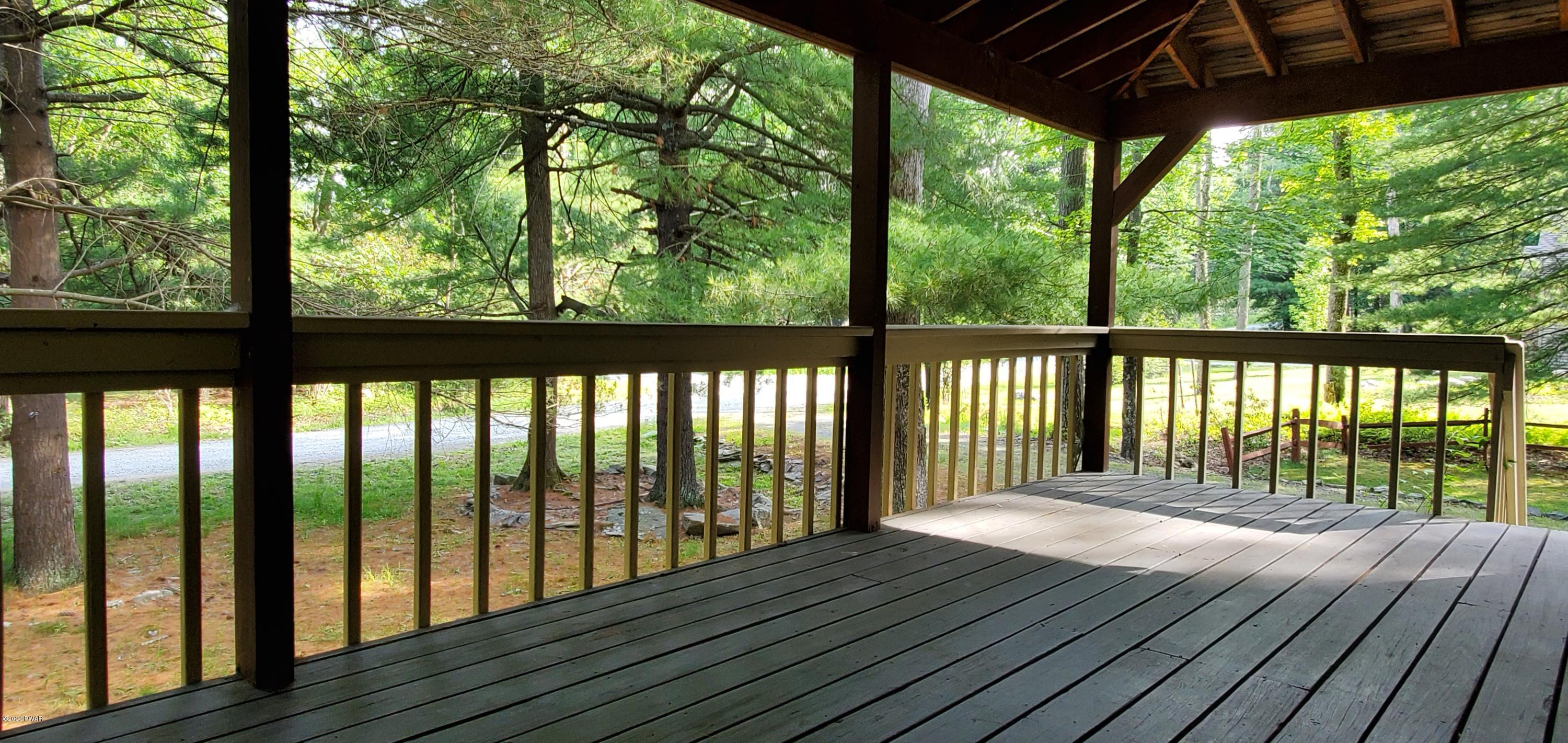 108 Pine Tree Road Shohola, PA 18458 - Photo 25 of 33 Covered Front Porch