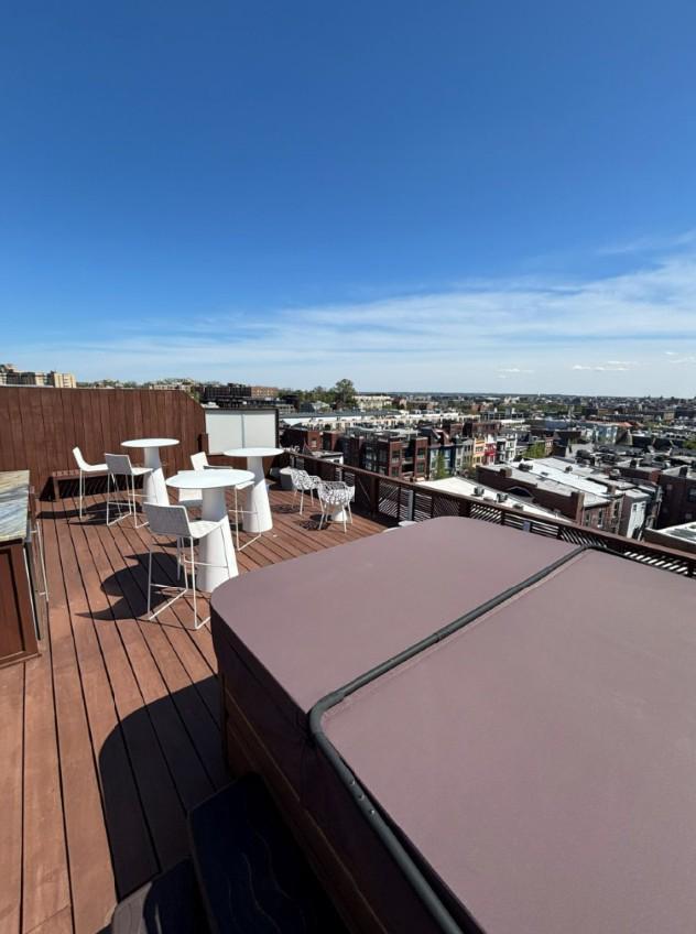 2424 18th Street Northwest, Unit R4 Washington, DC 20009 - Photo 31 of 40 a view of a terrace with seating area