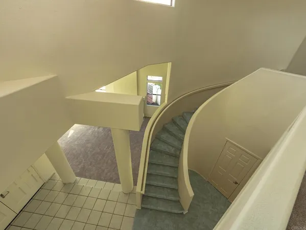 a view of entryway and hall