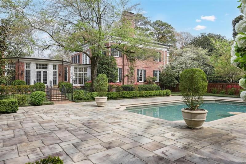 3700 Randall Mill Road Northwest Atlanta, GA 30327 - Photo 51 of 59 a view of a building with garden and trees