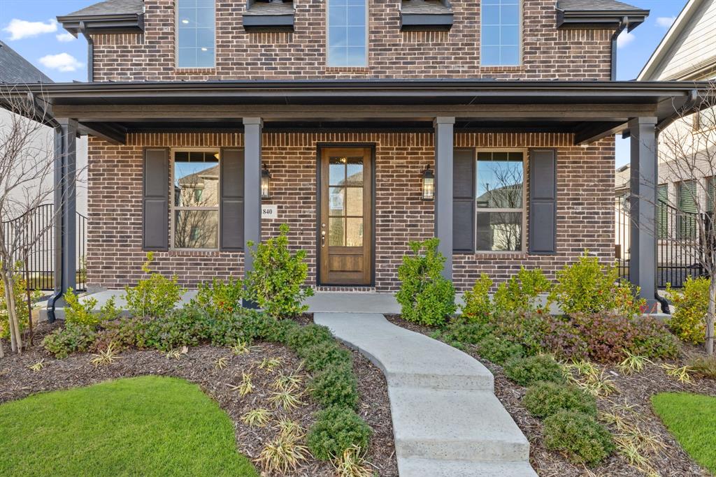 1840 Rosedale Avenue Van Alstyne, TX 75495 - Photo 2 of 26 a view of a building with potted plants