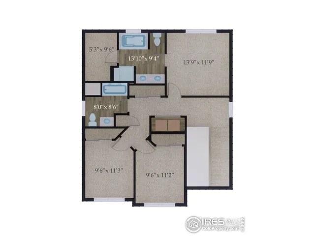 a picture of a floor plan