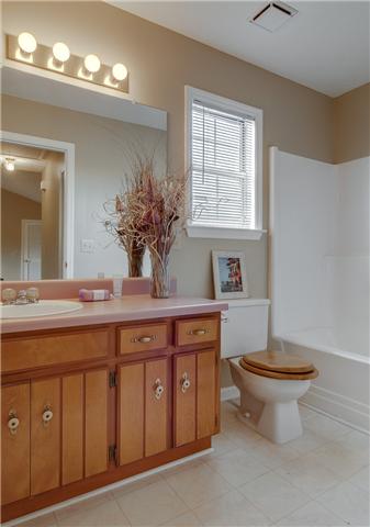 3121 Country Way Road Antioch, TN 37013 - Photo 20 of 20 Bath # 2 -- Sits in between the bedrooms (#2 & #3) has plentry of cabinets, counter space, & offers a shower/ tub combo! Don't miss this great home --Put it on your list of tours! This price is awesome for EVERYTHING you get w/ home!