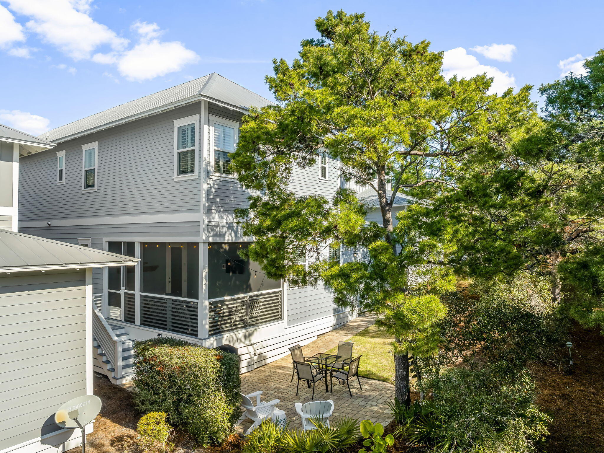 116 Gulfview Way Santa Rosa Beach, FL 32459 - Photo 45 of 59 a balcony with table and chairs and potted plants