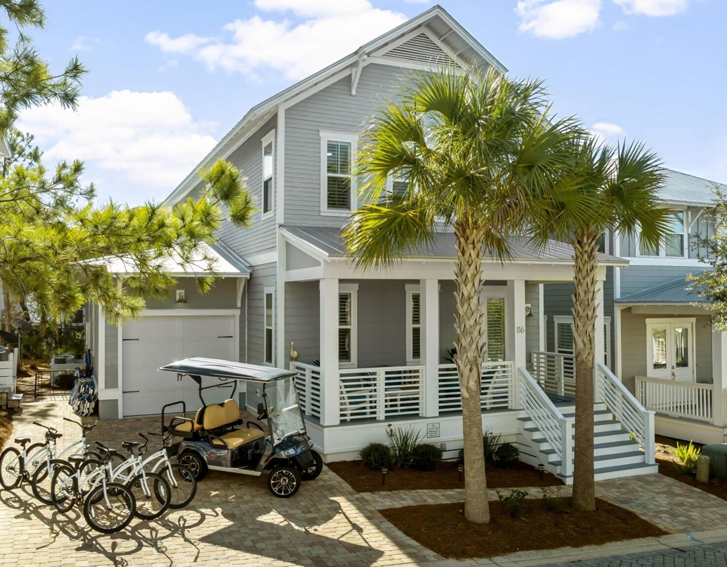 116 Gulfview Way Santa Rosa Beach, FL 32459 - Photo 47 of 59 a view of a house with a patio