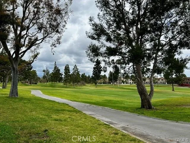 a view of a golf course