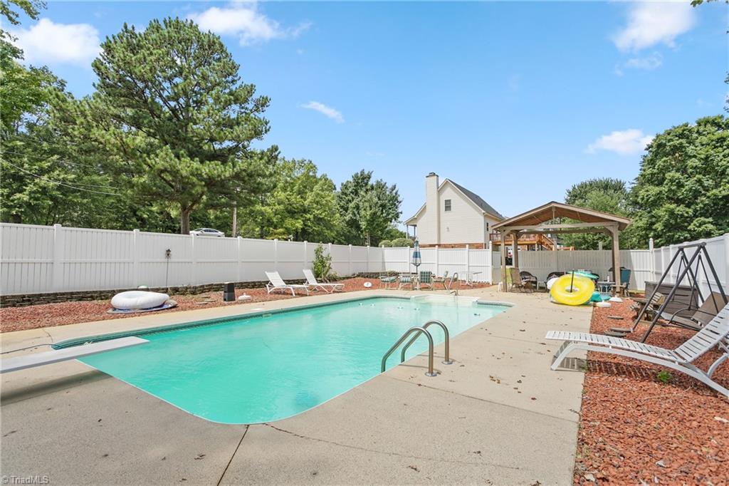 5861 Jones Road Walkertown, NC 27051 - Photo 39 of 45 Pool is 8 feet deep