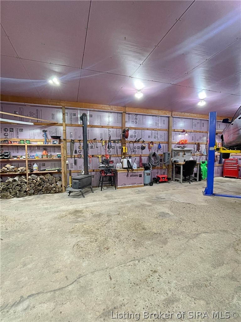 3668 Tee Road Northeast Corydon, IN 47112 - Photo 39 of 51 Wood Burning Stove, Compressor all stay