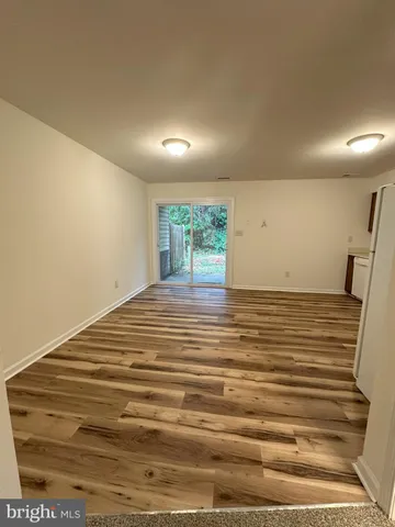 a view of empty room