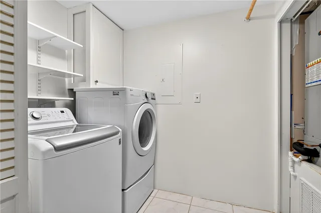 a view of a backyard with a garden