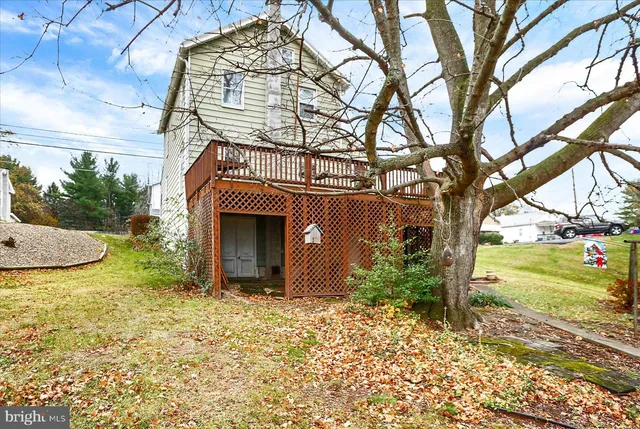 a view of park with tree