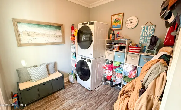 a bathroom with a granite countertop shower and a toilet
