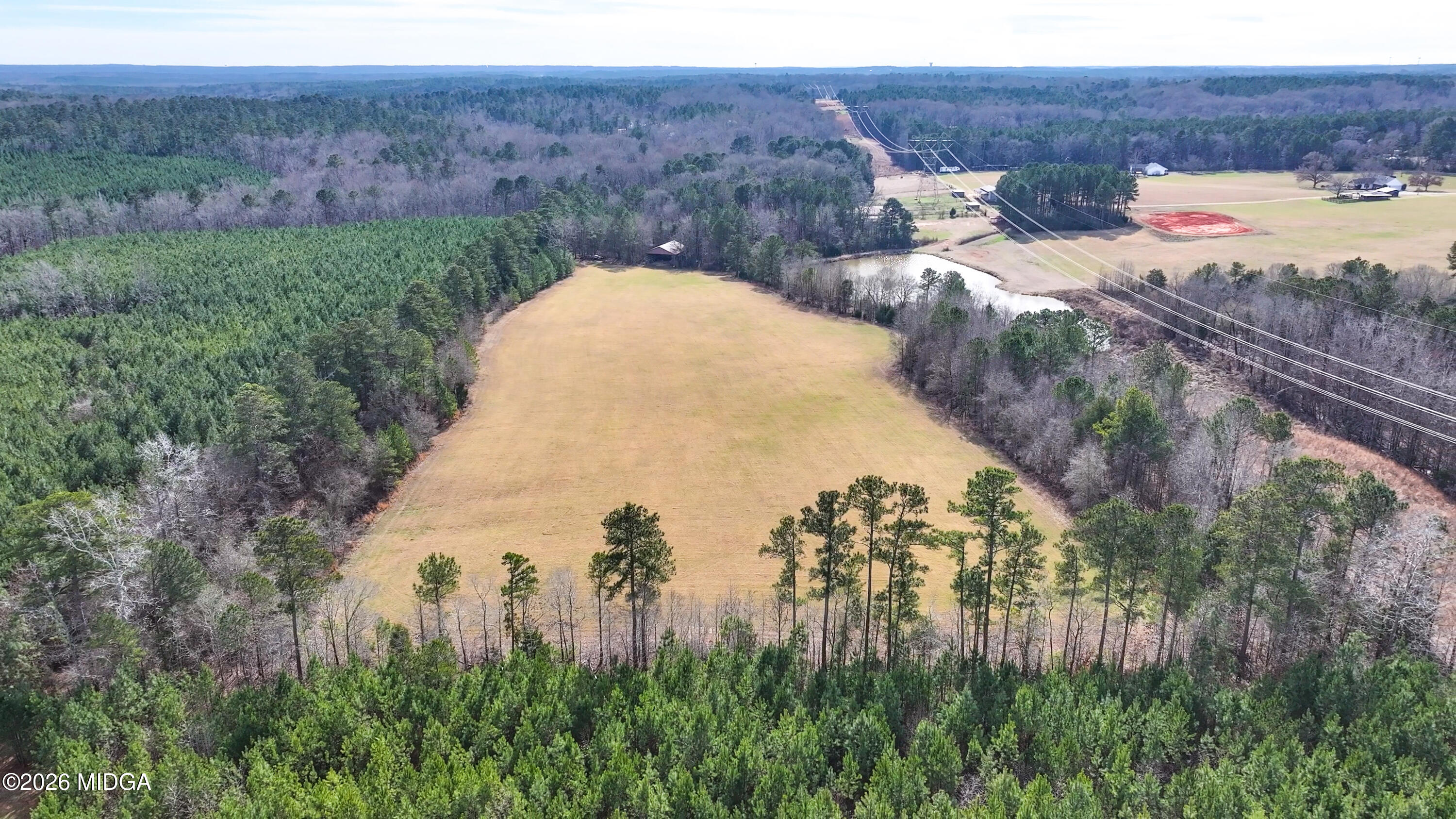 0 Colvin Road Forsyth, GA 31029 - Photo 16 of 23 a view of a outdoor space with trees all around